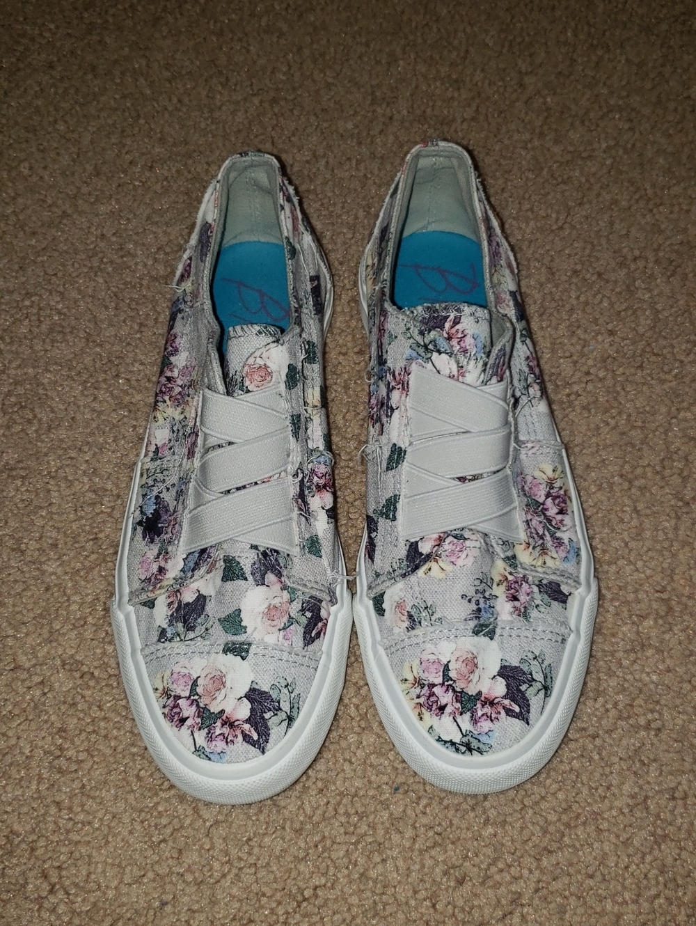 Blowfish Marley Sneakers - Grey Bella Print (7.5) - Picture 3 of 7